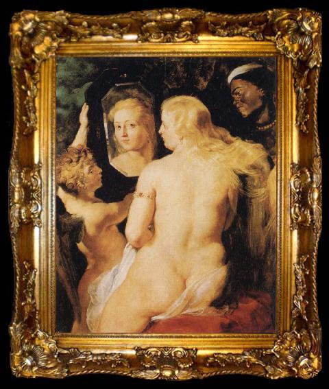 framed  Peter Paul Rubens Venus at a Mirror, ta009-2